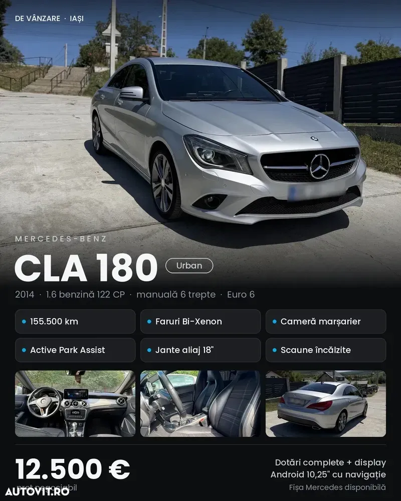 Mercedes-Benz CLA 180 C117 — imagine 2