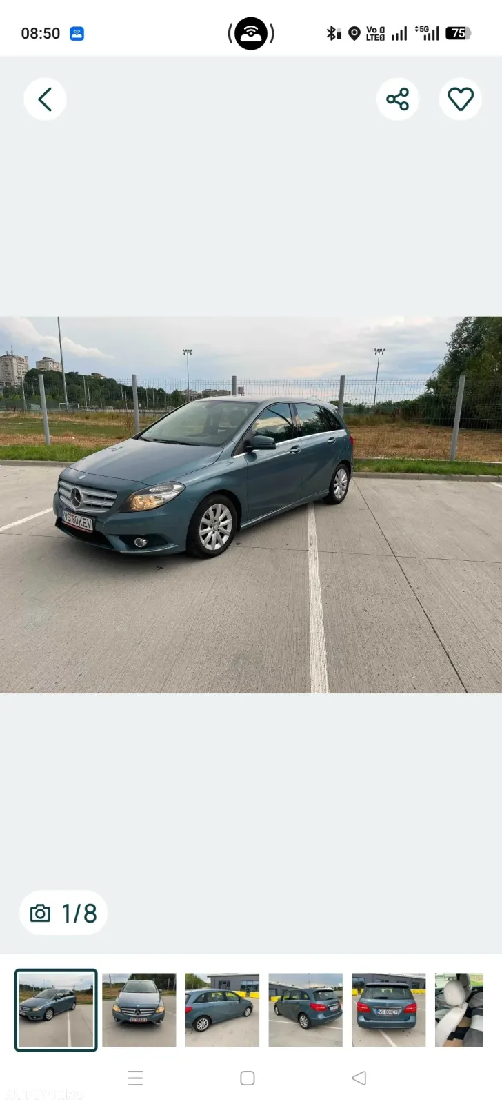 Mercedes-Benz B 200 W246 CDI BlueEfficiency — imagine 5