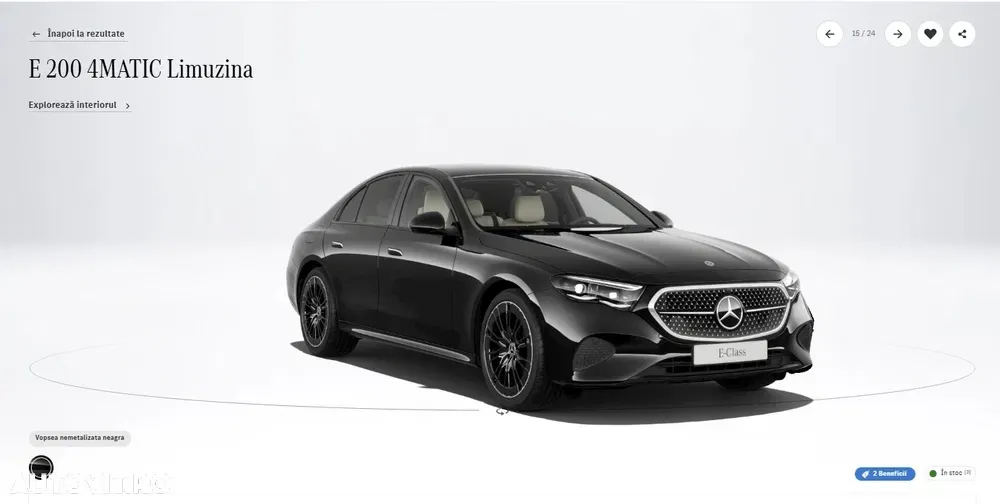 Mercedes-Benz E W214 220 d MHEV 4MATIC Aut. — imagine 4