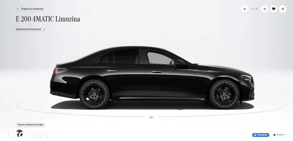 Mercedes-Benz E W214 220 d MHEV 4MATIC Aut. — imagine 3
