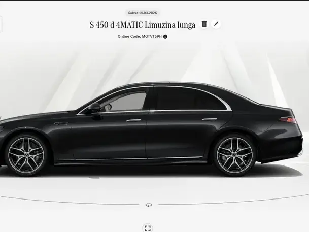 Mercedes-Benz S W223 450 d 4MATIC Long Aut