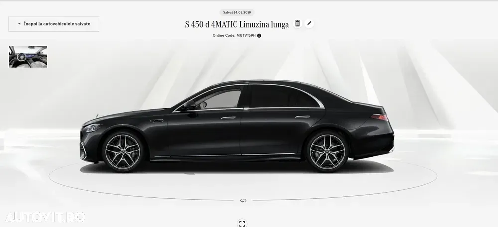 Mercedes-Benz S W223 450 d 4MATIC Long Aut — imagine 2
