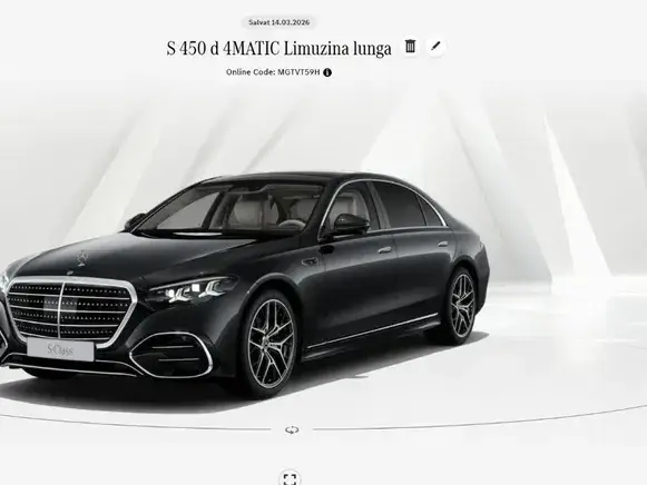 Mercedes-Benz S W223 450 d 4MATIC Long Aut