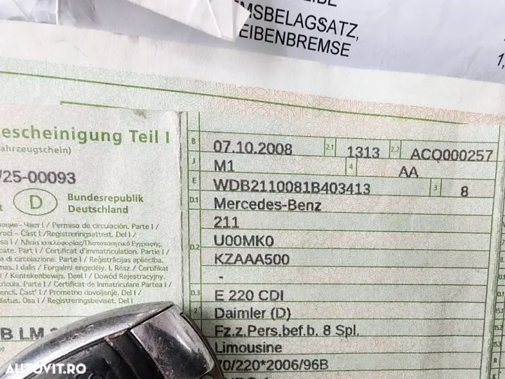 Mercedes-Benz E W211 220 CDI Automatik Classic