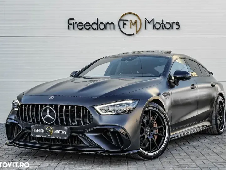 Mercedes-Benz AMG GT 4-door Coupe 63 S E Performance Speedshift MCT 9G Sonderedition green hell magno