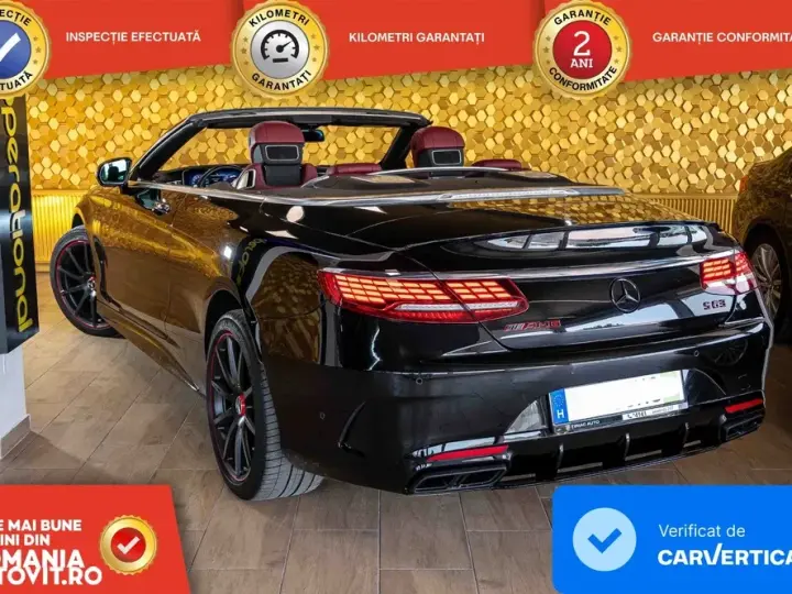 Mercedes-Benz S 63 AMG Cabrio 4Matic AMG Speedshift 7G-MCT