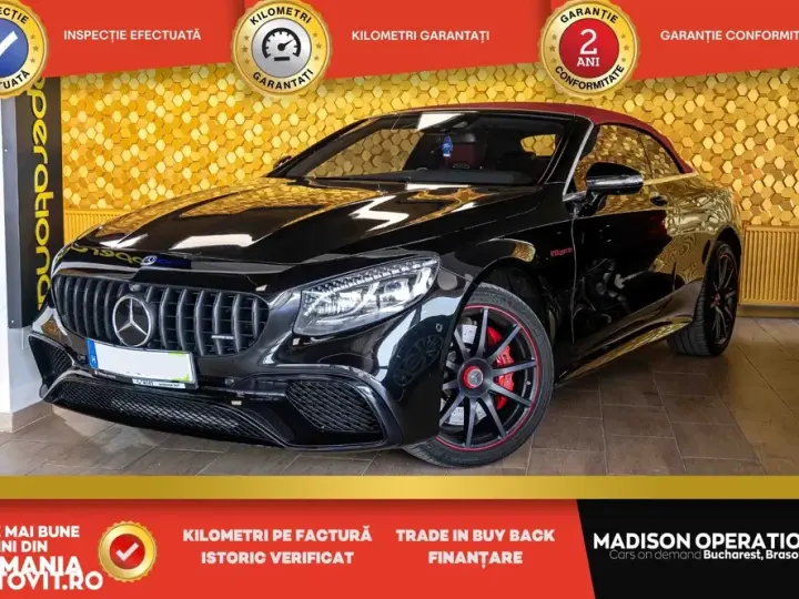 Mercedes-Benz S 63 AMG Cabrio 4Matic AMG Speedshift 7G-MCT