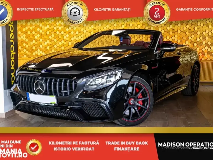 Mercedes-Benz S 63 AMG Cabrio 4Matic AMG Speedshift 7G-MCT