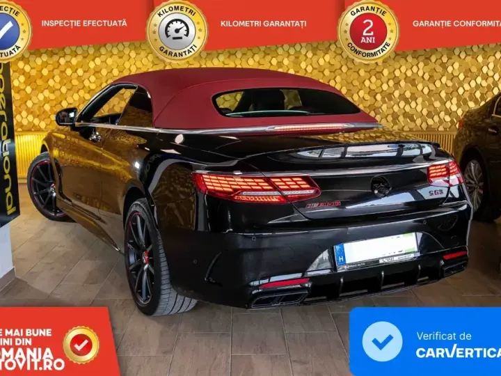 Mercedes-Benz S 63 AMG Cabrio 4Matic AMG Speedshift 7G-MCT