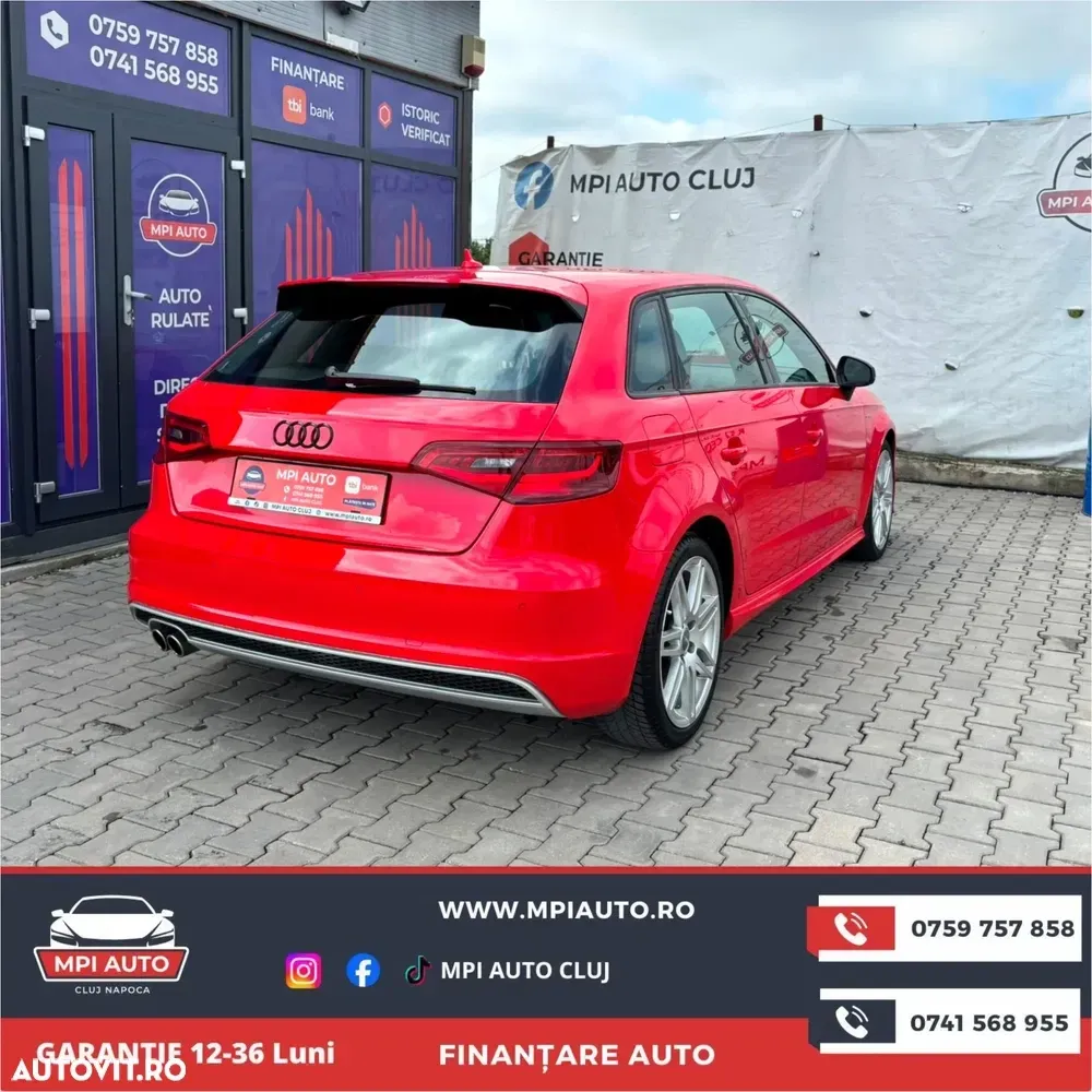 Audi A3 Sportback 8V 1.8 TFSI quattro S tronic S line Sportpaket — imagine 2
