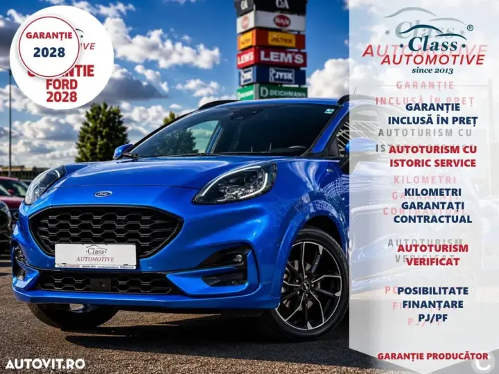 Ford Puma 1.0 EcoBoost MHEV Sound Edition