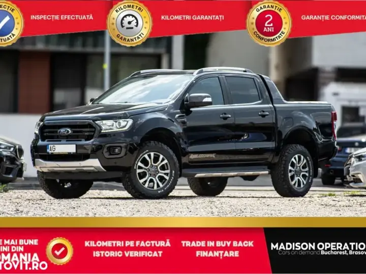 Ford Ranger 2.0 EcoBlue 170 CP 4x4 Cabina Dubla Wildtrack Aut.