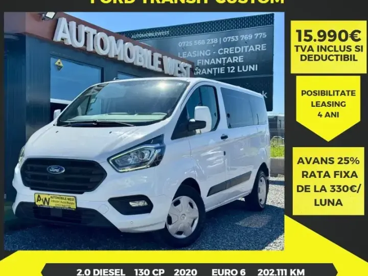 Ford Transit 350 2.0 EcoBlue 130 CP L3 FWD Trend