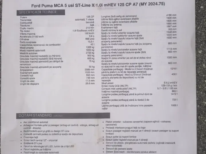 Ford Puma II 1.0 EcoBoost Aut. ST Line X