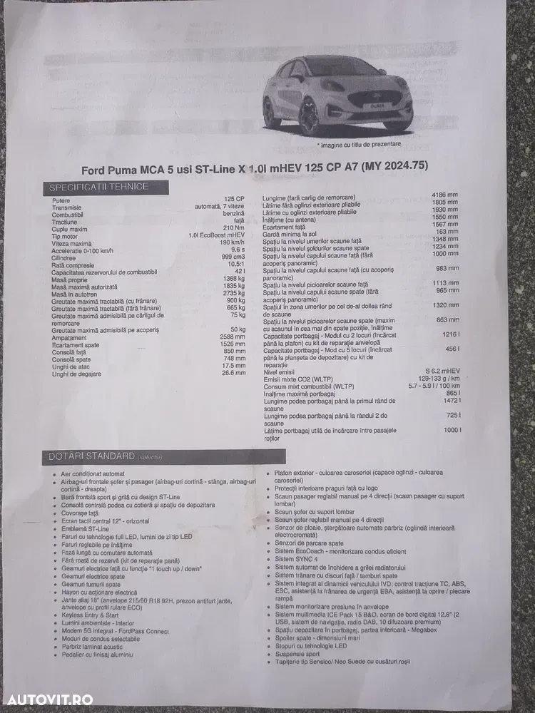 Ford Puma II 1.0 EcoBoost Aut. ST Line X — imagine 2