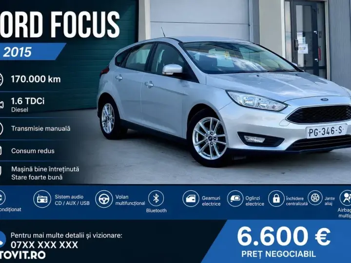 Ford Focus MK3 1.6 TDCi DPF Trend