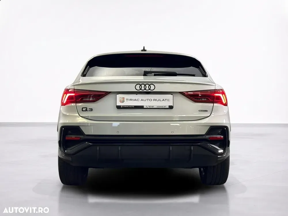 Audi Q3 Sportback 2.0 40 TDI quattro S tronic S Line — imagine 4