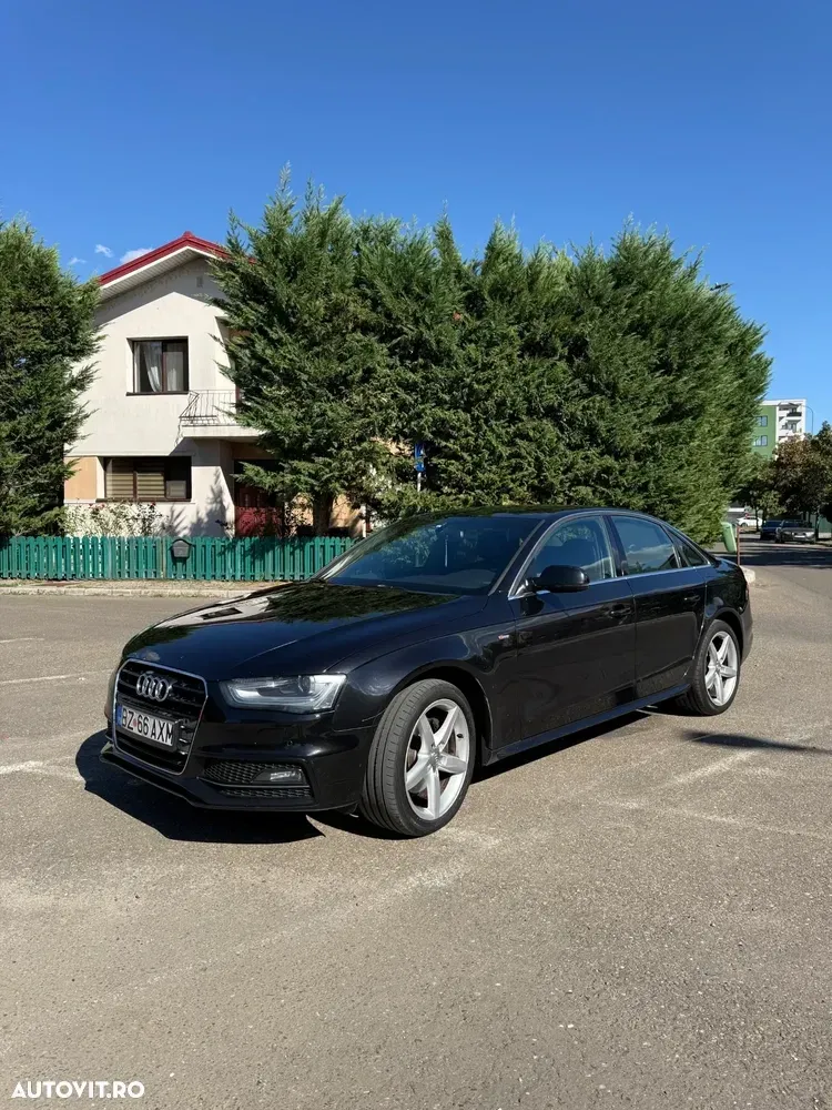 Audi A4 Limuzina B8 2.0 TDI DPF clean multitronic S line Sportpaket — imagine 2