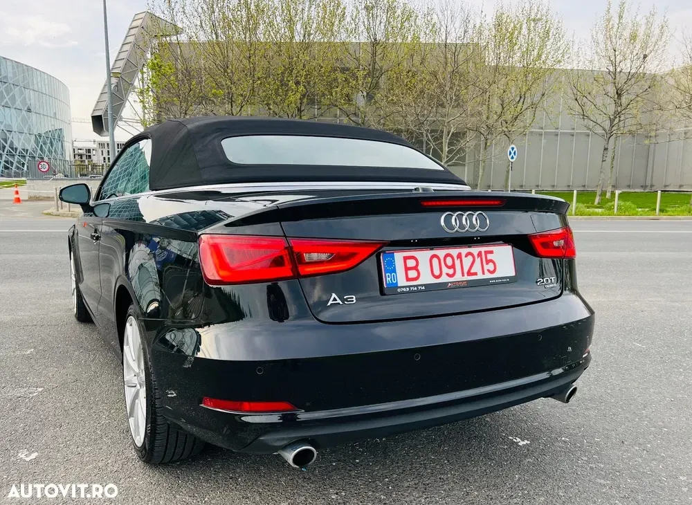 Audi A3 Cabrio 8V 2.0 TFSI S tronic S Line Sportpaket — imagine 4