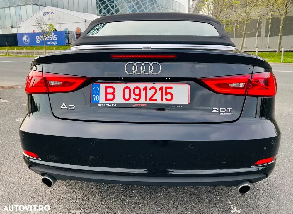 Audi A3 Cabrio 8V 2.0 TFSI S tronic S Line Sportpaket — imagine 6