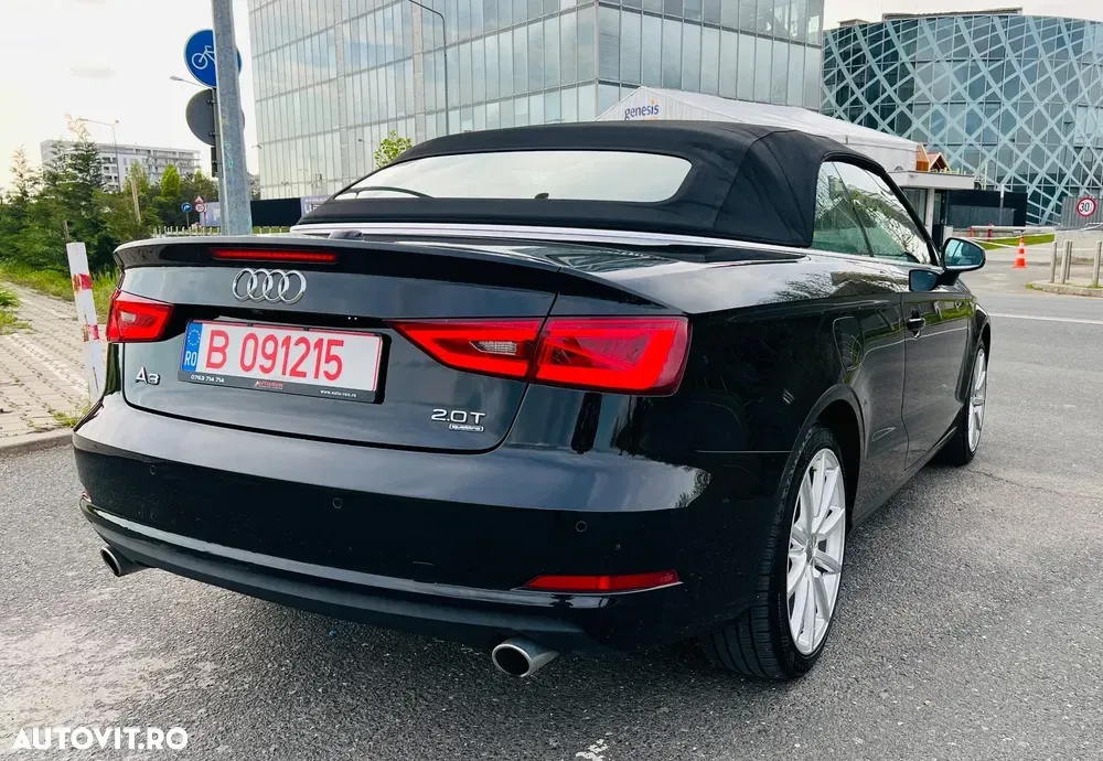 Audi A3 Cabrio 8V 2.0 TFSI S tronic S Line Sportpaket — imagine 5