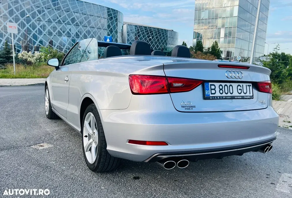 Audi A3 Cabrio 8V 2.0 TFSI S tronic S Line Sportpaket — imagine 4