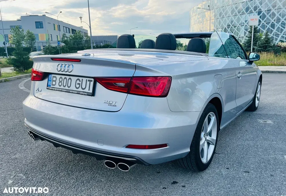 Audi A3 Cabrio 8V 2.0 TFSI S tronic S Line Sportpaket — imagine 5