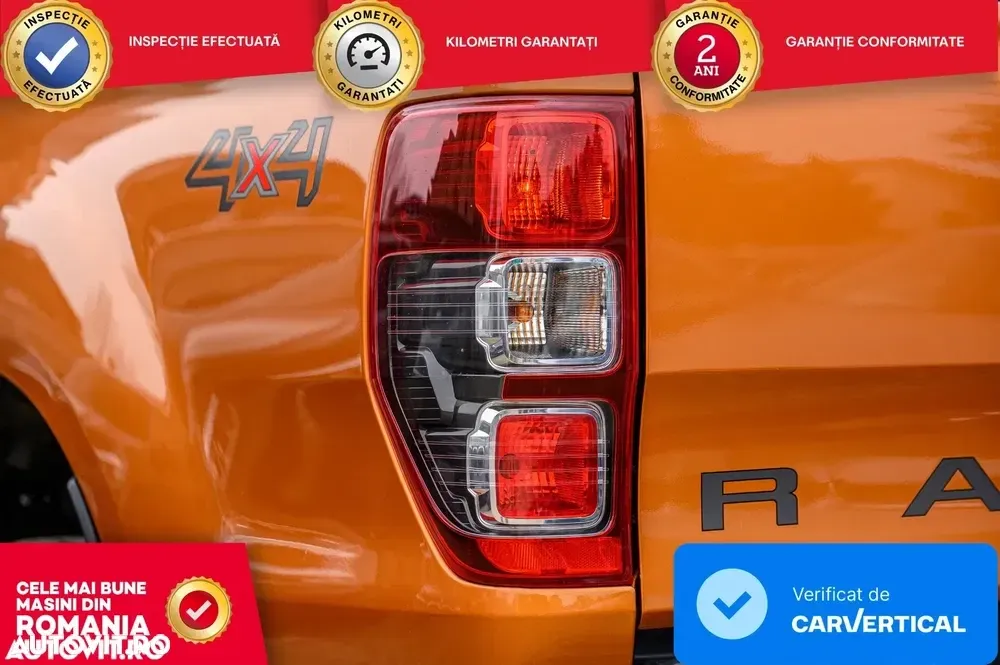 Ford Ranger 3.2 Duratorq 200 CP 4x4 Cabina Dubla Wildtrack Aut. — imagine 6