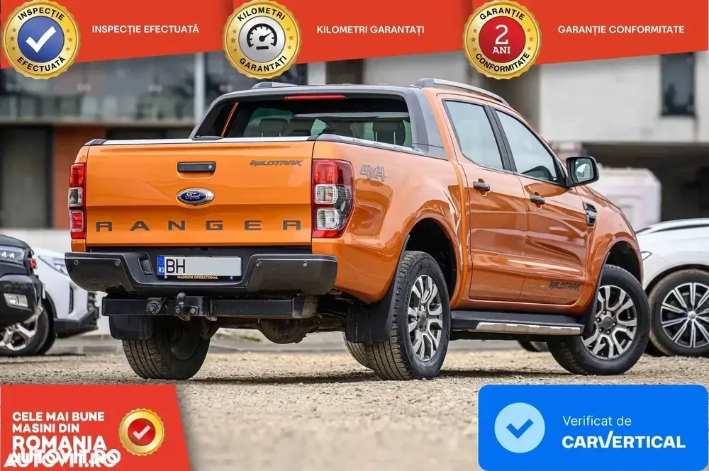 Ford Ranger 3.2 Duratorq 200 CP 4x4 Cabina Dubla Wildtrack Aut. — imagine 3