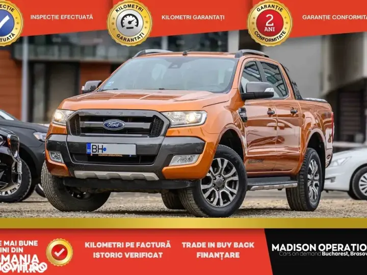 Ford Ranger 3.2 Duratorq 200 CP 4x4 Cabina Dubla Wildtrack Aut.