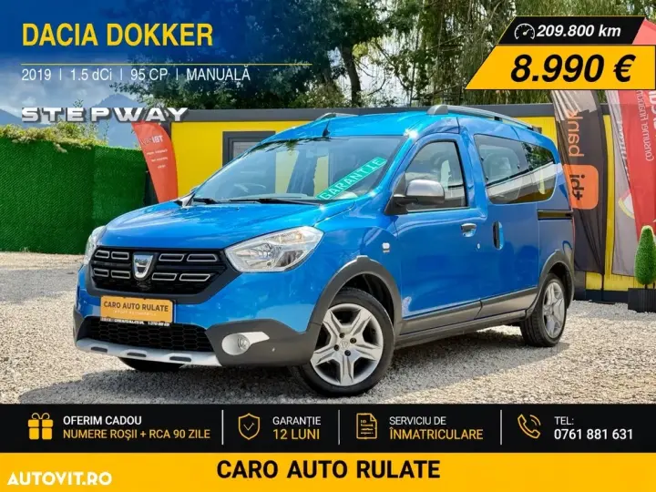 Dacia Dokker Blue dCi 95 Stepway Plus