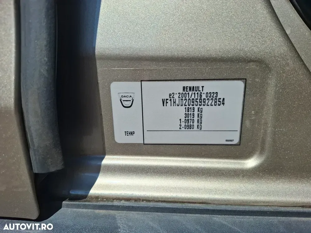 Dacia Duster dCi 110 2WD Prestige — imagine 4