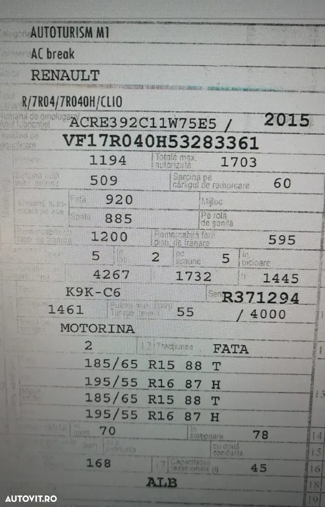 Renault Clio IV [2012 - 1.5 dCi 75 Authentique — imagine 6