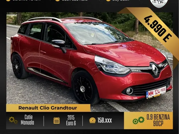 Renault Clio IV [2012 - 0.9 Energy TCe Intens