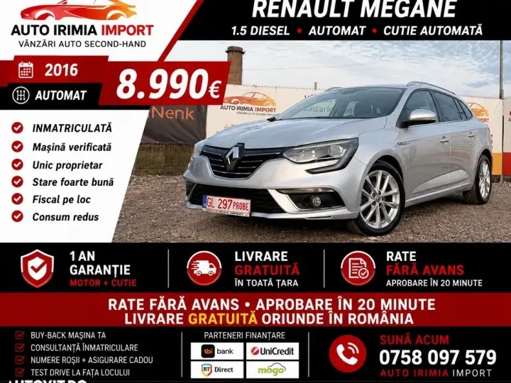 Renault Mégane IV Energy dCi EDC Intens