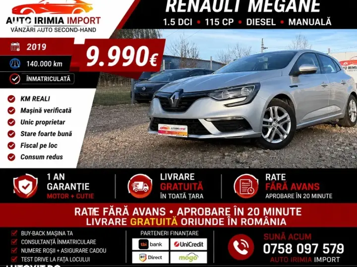 Renault Mégane ENERGY dCi 110 INTENS
