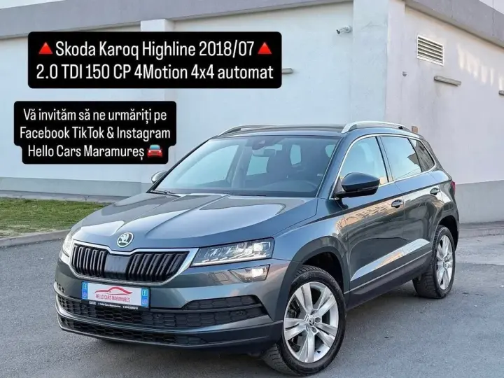 Škoda Karoq 2.0 TDI SCR 4x4 DSG Sportline