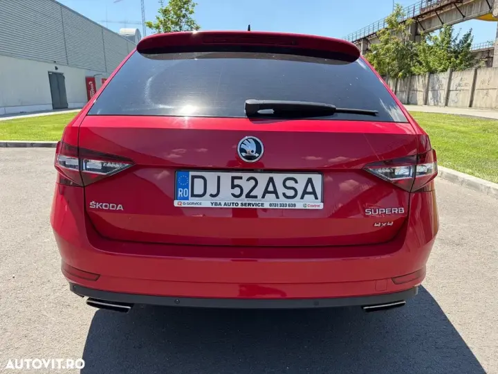 Škoda Superb III 2.0 TSI 4X4 DSG Sportline