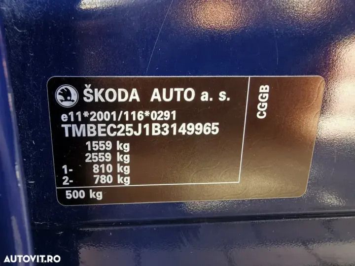 Škoda Fabia II 1.4 MPI