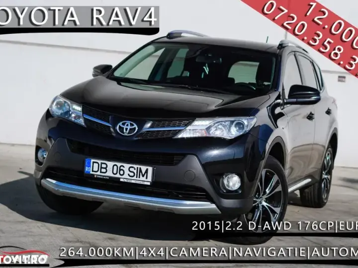 Toyota RAV4 2.2 D-4CAT 4WD Aut Luxury 18"