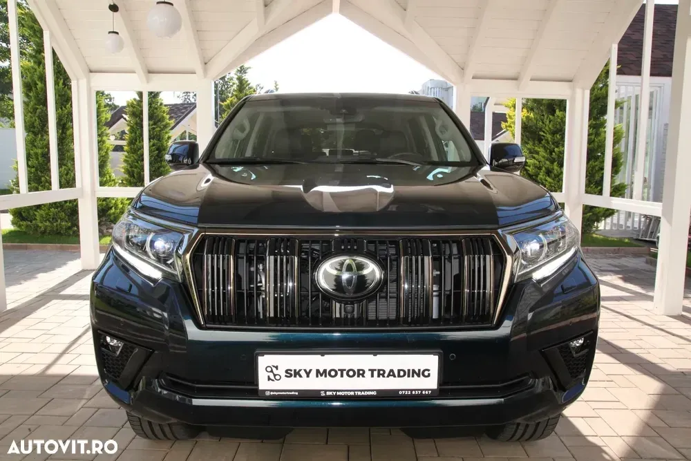 Toyota Land Cruiser 2.8l D-4D 204 CP A/T 7 locuri Luxury AVS Black — imagine 3