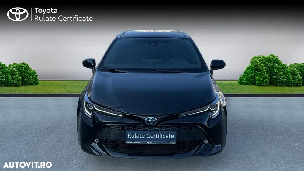Toyota Corolla XII 1.8 HSD Exclusive interior Negru — imagine 2