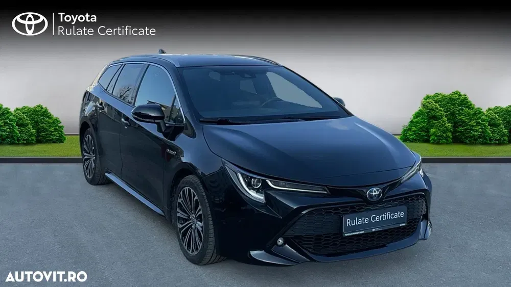 Toyota Corolla XII 1.8 HSD Exclusive interior Negru — imagine 4