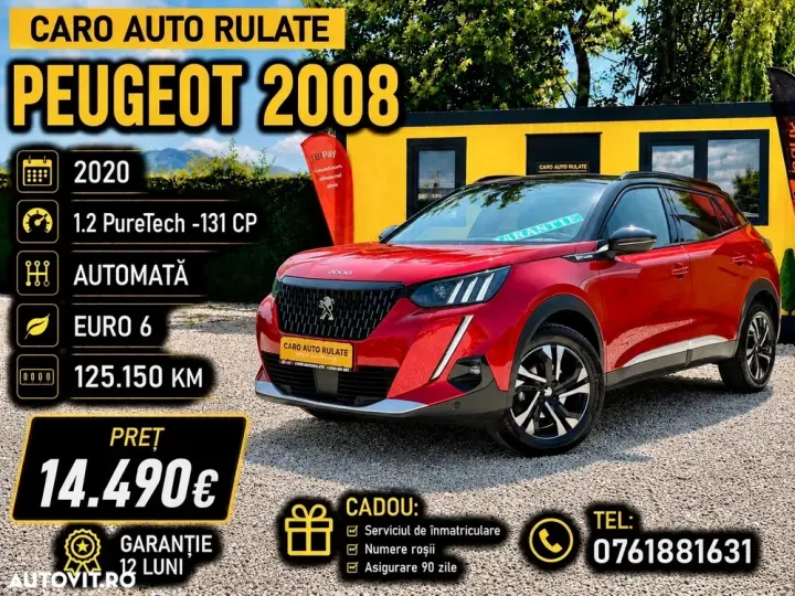 Peugeot 2008 II PureTech 130 EAT8 GT Exclusive