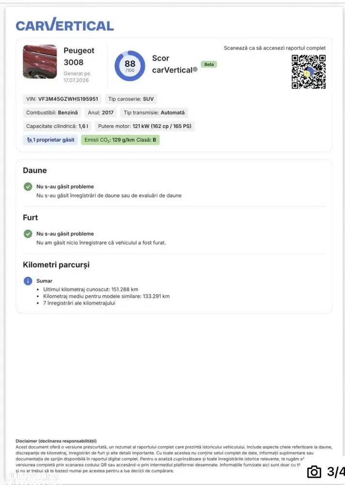 Peugeot 3008 II 1.6 THP EAT6 GT-Line — imagine 3