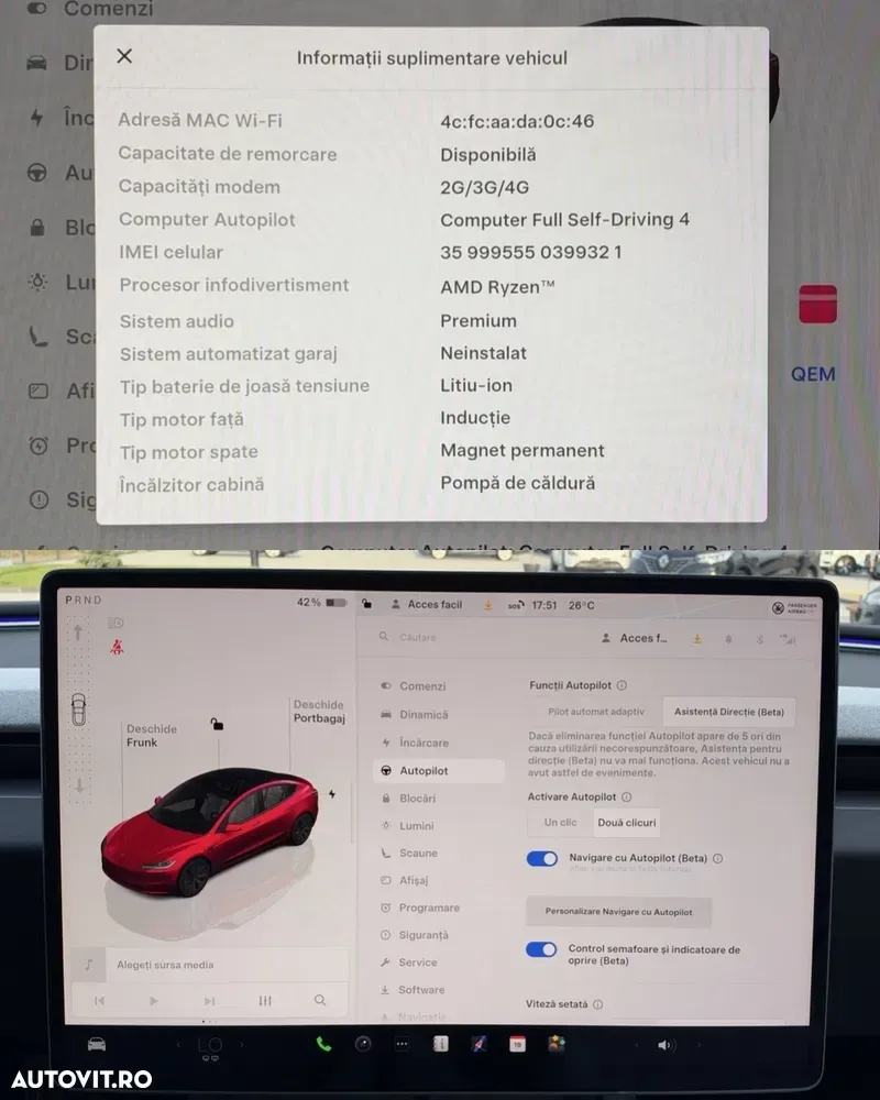 Tesla Model 3 Long Range AWD Premium — imagine 4