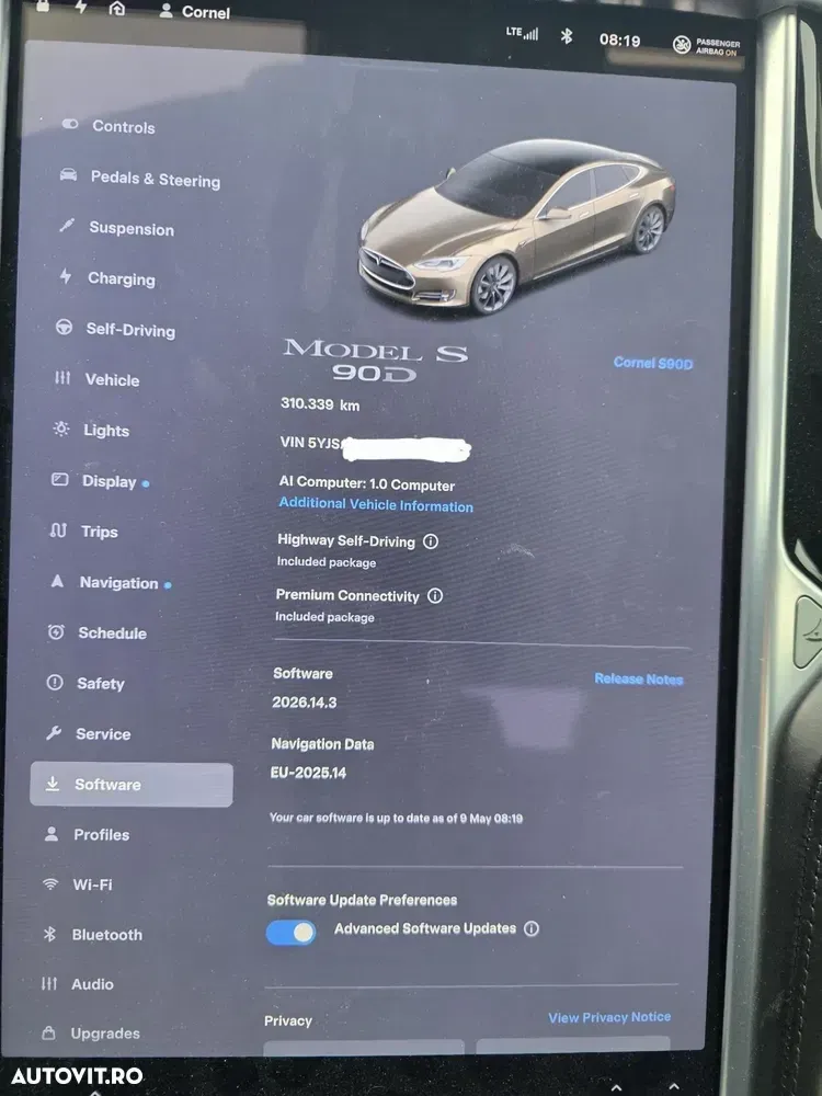 Tesla Model S 90D Allradantrieb Performance — imagine 4