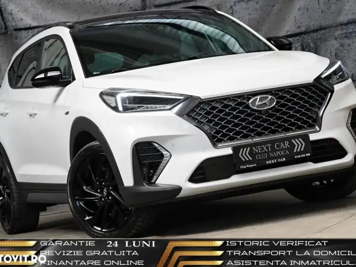Hyundai Tucson blue 2.0 CRDi 4WD Aut. N Line
