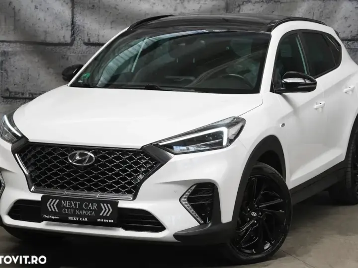 Hyundai Tucson blue 2.0 CRDi 4WD Aut. N Line
