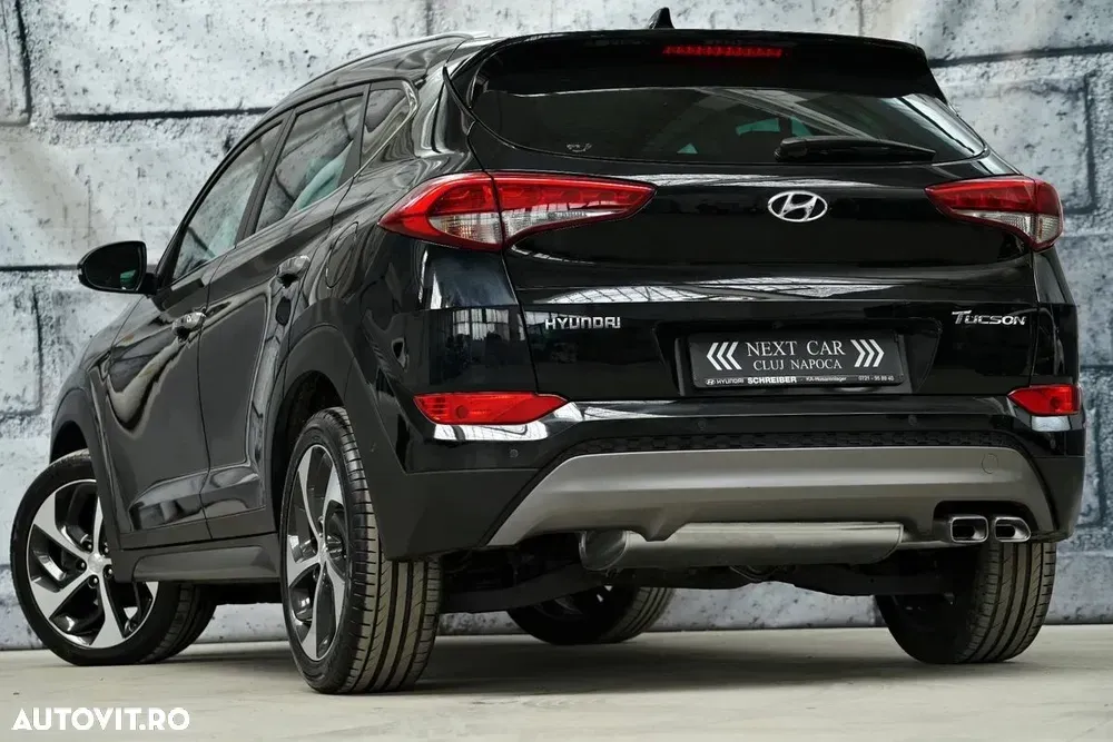 Hyundai Tucson blue 1.7 CRDi 2WD DCT Style — imagine 3